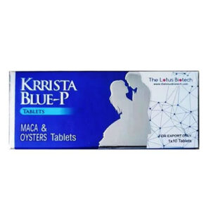 巅峰藍P KRRISTA BLUE-P 雙效偉哥 威而鋼偉哥必利勁雙效片 香港正品
